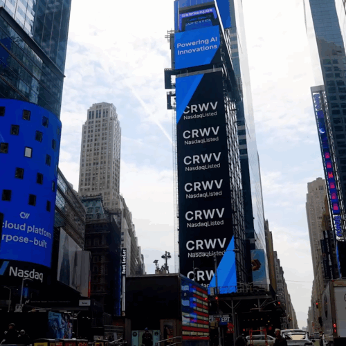 CoreWeave | NYC Times Square Takeover